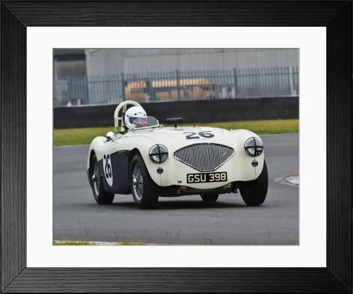 Framed Print : CM8 4893 Nigel Grice, Austin Healey 100M Framed Print : CM8 4893 Nigel Grice, Austin Healey 100M