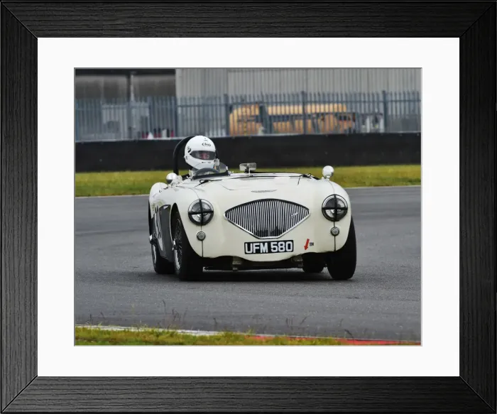 Framed Print : CM8 4899 Austin Healey 100, UFM 580 Framed Print : CM8 4899 Austin Healey 100, UFM 580