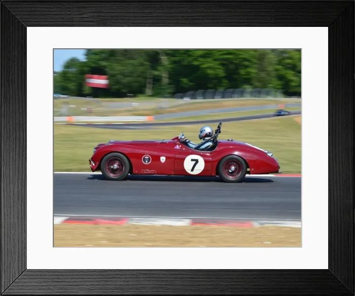 Framed Print : CJ5 9647 Mark Donnor, Jaguar XK 120 Framed Print : CJ5 9647 Mark Donnor, Jaguar XK 120