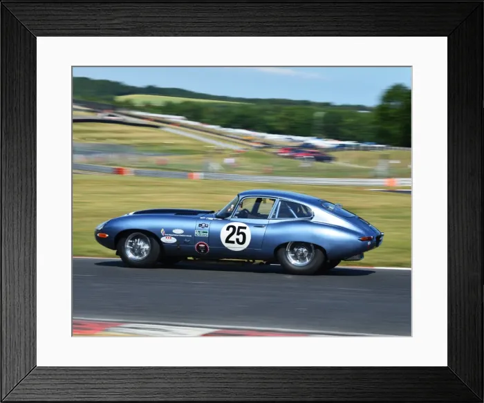Framed Print : CJ5 9656 John Burton, Jaguar E-Type Framed Print : CJ5 9656 John Burton, Jaguar E-Type