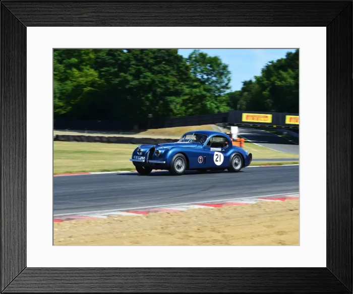 Framed Print : CJ5 9678 Rob Newall, Jaguar XK 120 Framed Print : CJ5 9678 Rob Newall, Jaguar XK 120