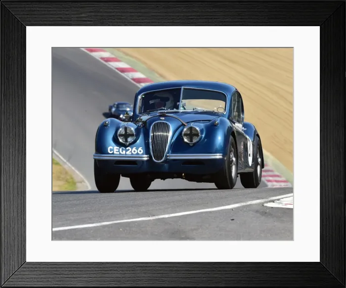 Framed Print : CM9 0276 Rob Newall, Jaguar XK 120 Framed Print : CM9 0276 Rob Newall, Jaguar XK 120