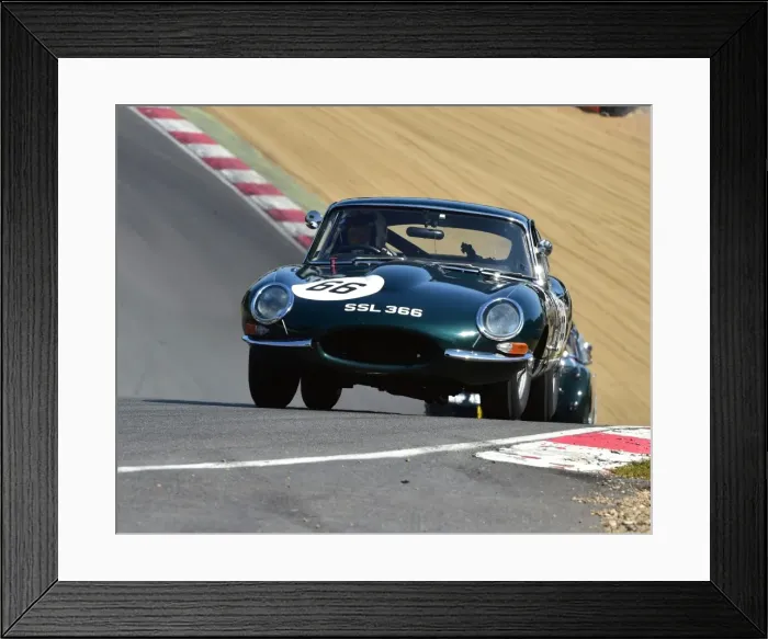 Framed Print : CM9 0285 David Hall, Michael O Shea, Jaguar E-Type Framed Print : CM9 0285 David Hall, Michael O Shea, Jaguar E-Type