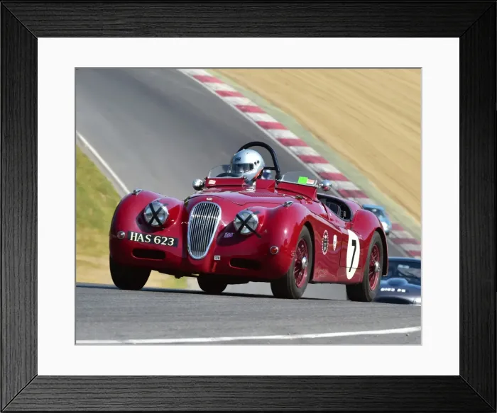 Framed Print : CM9 0288 Mark Donnor, Jaguar XK 120 Framed Print : CM9 0288 Mark Donnor, Jaguar XK 120
