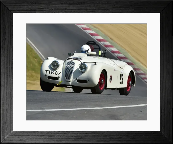 Framed Print : CM9 0305 Chris Scholey, Nick Finburgh, Jaguar XK 120 Framed Print : CM9 0305 Chris Scholey, Nick Finburgh, Jaguar XK 120