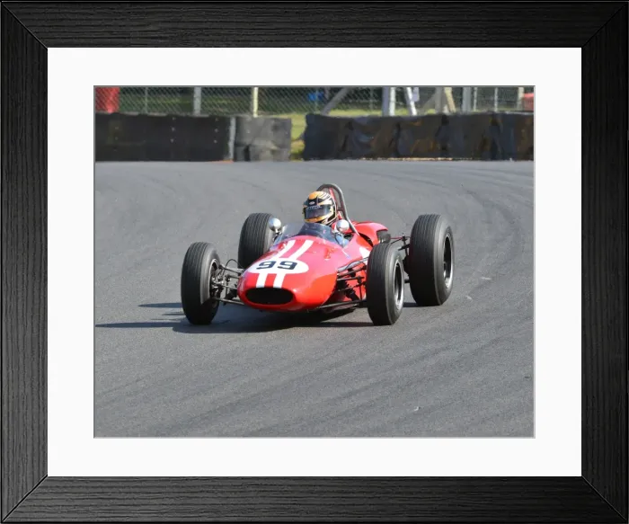 Framed Print : CJ5 9713 John Evans, Brabham BT4 Framed Print : CJ5 9713 John Evans, Brabham BT4