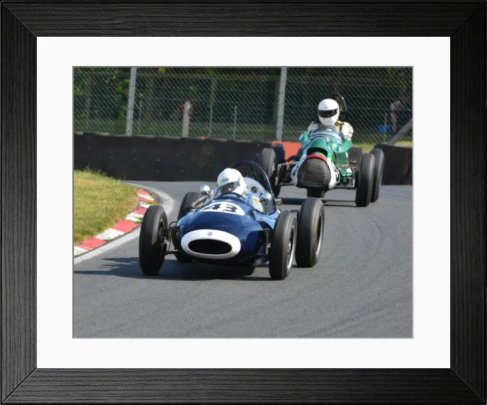 Framed Print : CJ5 9725 Tania Pilkington, Cooper T43