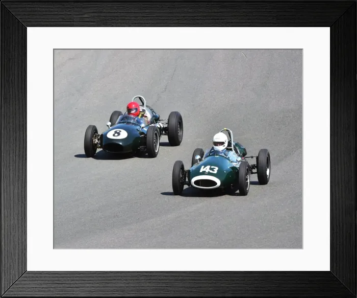 Framed Print : CM9 0360 Clive Wilson, Cooper T43, Tony Ditheridge, Cooper T45 Framed Print : CM9 0360 Clive Wilson, Cooper T43, Tony Ditheridge, Cooper T45