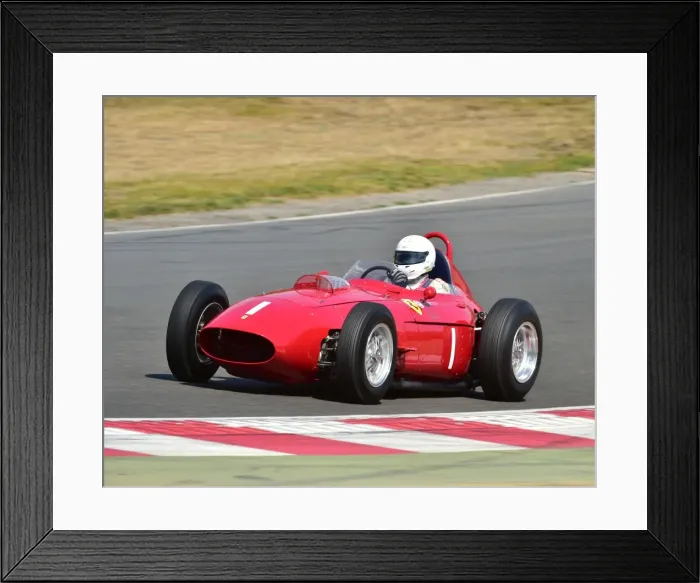 Framed Print : CM9 0388 Tony Smith, Ferrari 246 Dino