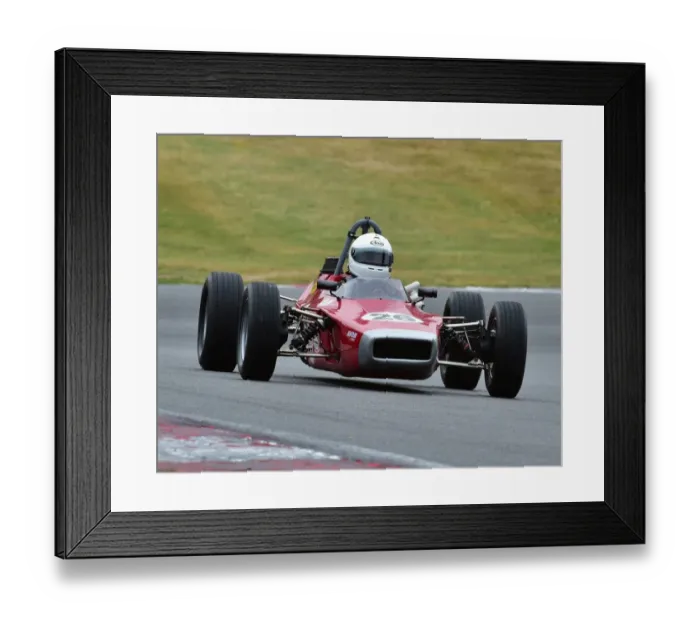 Framed Print : CM9 2263 John Slack, Lola T200 Framed Print : CM9 2263 John Slack, Lola T200