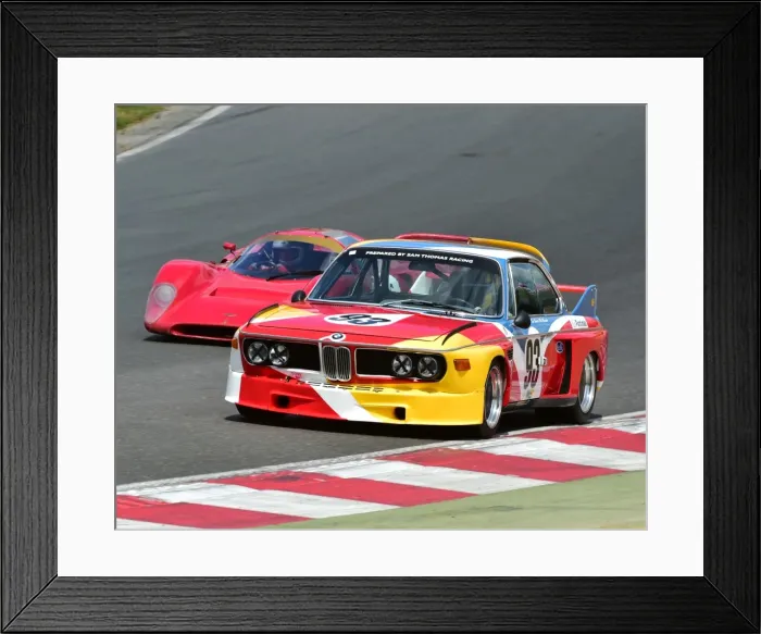Framed Print : CM9 0686 Sam Thomas, BMW 30CSL Framed Print : CM9 0686 Sam Thomas, BMW 30CSL