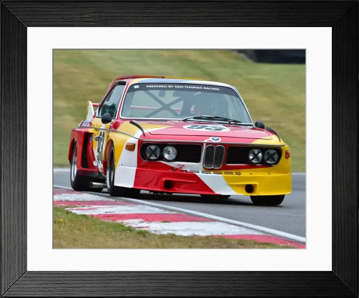 Framed Print : CM9 2151 Sam Thomas, BMW 30CSL Framed Print : CM9 2151 Sam Thomas, BMW 30CSL