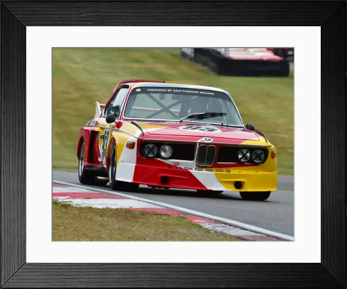 Framed Print : CM9 2220 Sam Thomas, BMW 30CSL Framed Print : CM9 2220 Sam Thomas, BMW 30CSL