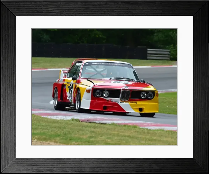 Framed Print : CM9 2047 Sam Thomas, BMW 30CSL Framed Print : CM9 2047 Sam Thomas, BMW 30CSL