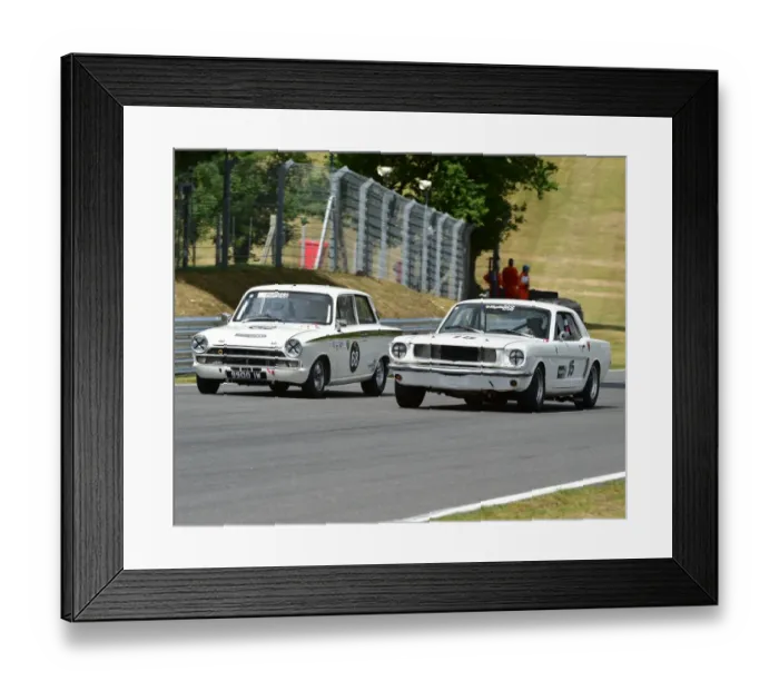 Framed Print : CM9 0900 Graham Pattle, Ford Lotus Cortina, Mark Watts, Ford Mustang Framed Print : CM9 0900 Graham Pattle, Ford Lotus Cortina, Mark Watts, Ford Mustang