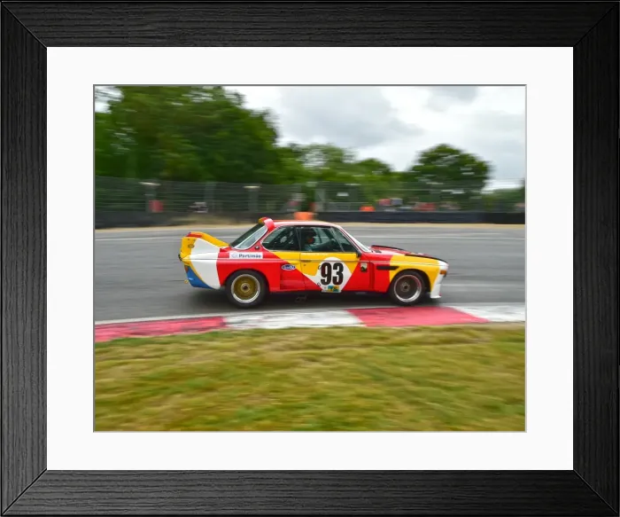Framed Print : CM9 1803 Sam Thomas, Ollie Hancock, BMW 30CSL Framed Print : CM9 1803 Sam Thomas, Ollie Hancock, BMW 30CSL