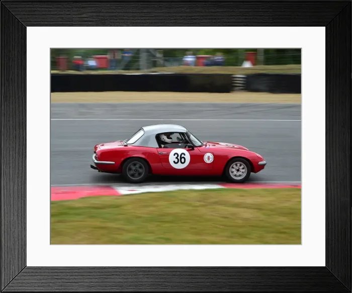 Framed Print : CM9 1767 Frazer Gibney, Lotus Elan S1