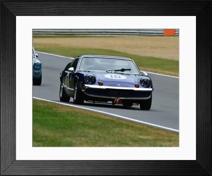 Framed Print : CM9 1942 Nigel Ashley, Lotus Europa, DNR 30 K Framed Print : CM9 1942 Nigel Ashley, Lotus Europa, DNR 30 K