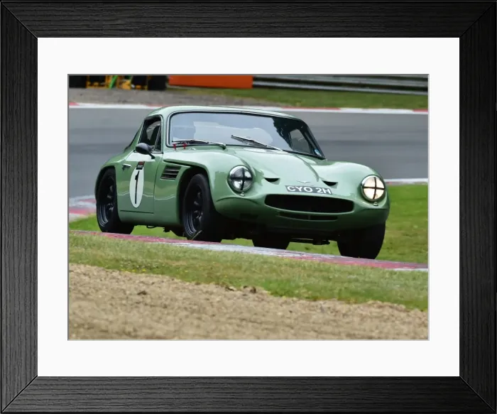 Framed Print : CM9 1985 Peter Shaw, TVR Tuscan, CYO 2 H