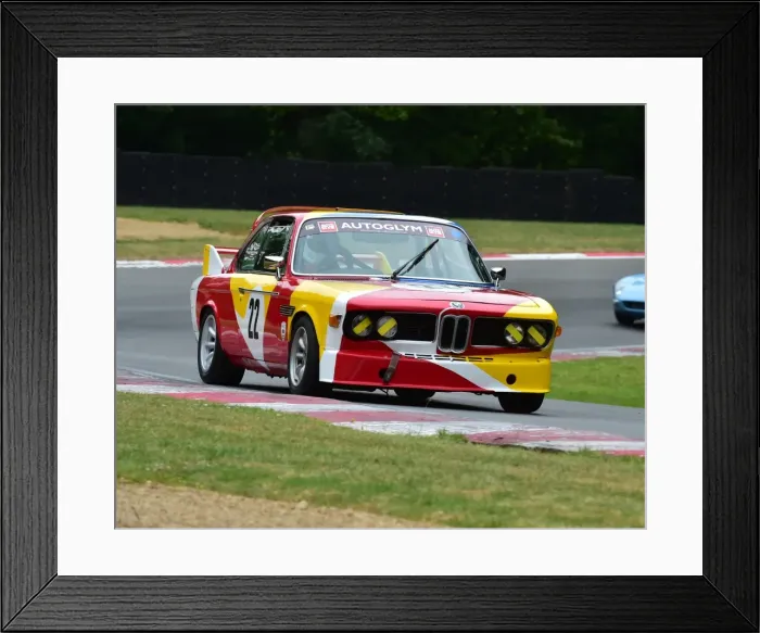 Framed Print : CM9 2010 William Jenkins, BMW 30CSL, Batmobile