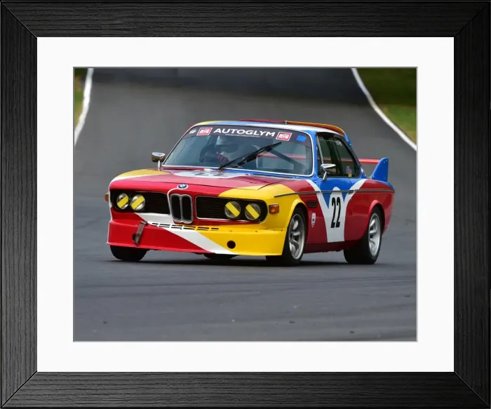 Framed Print : CM9 3329 William Jenkins, BMW 30CSL Framed Print : CM9 3329 William Jenkins, BMW 30CSL