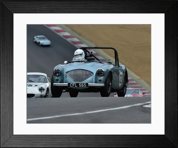 Framed Print : CM9 3060 Neil Hardy, Austin Healey 100M Framed Print : CM9 3060 Neil Hardy, Austin Healey 100M