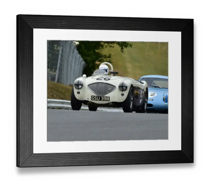 Framed Print : CM9 3076 Nigel Grice, Austin Healey 100M Framed Print : CM9 3076 Nigel Grice, Austin Healey 100M