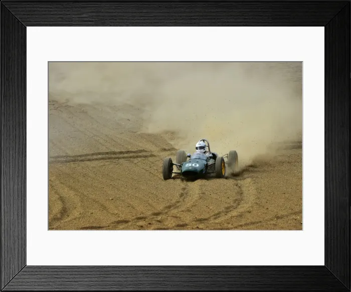 Framed Print : CM9 3172 David Innes, Lotus 27