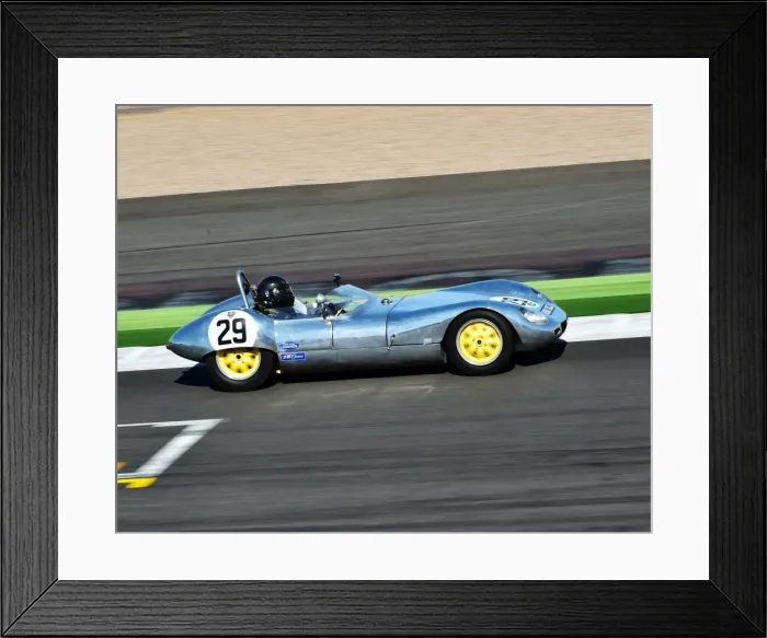 Framed Print : CM9 3708 Keith Ahlers, James Bellinger, Lola Mk1 prototype Framed Print : CM9 3708 Keith Ahlers, James Bellinger, Lola Mk1 prototype