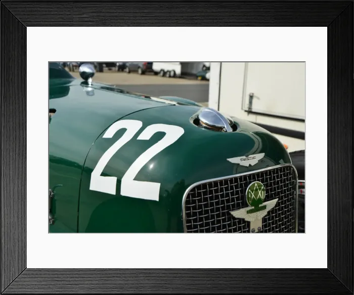 Framed Print : CJ5 9836 David Freeman, Aston Martin 2 litre speed Framed Print : CJ5 9836 David Freeman, Aston Martin 2 litre speed