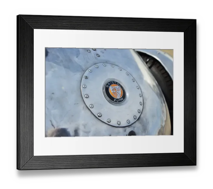 Framed Print : CJ5 9842 Peter Campbell, Wingfield Bristol Special