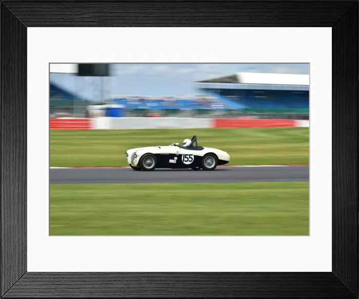 Framed Print : CM9 6322 Graham Robson, Austin Healey 100M Framed Print : CM9 6322 Graham Robson, Austin Healey 100M