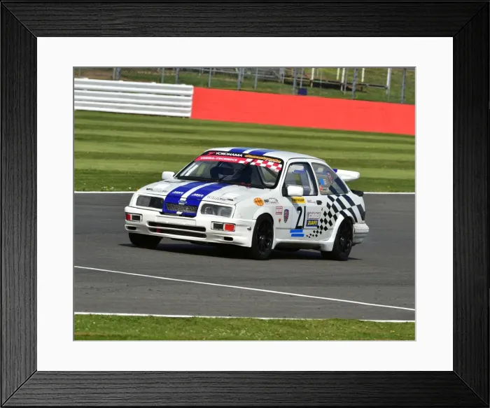 Framed Print : CM9 6008 David Hughes, Ford Sierra Cosworth Framed Print : CM9 6008 David Hughes, Ford Sierra Cosworth