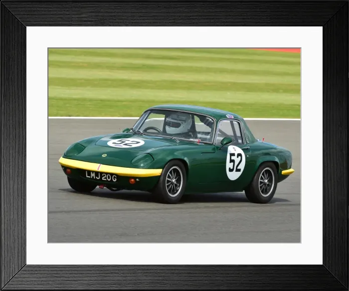 Framed Print : CM9 6071 Malcolm Mitten, Lotus Elan Framed Print : CM9 6071 Malcolm Mitten, Lotus Elan
