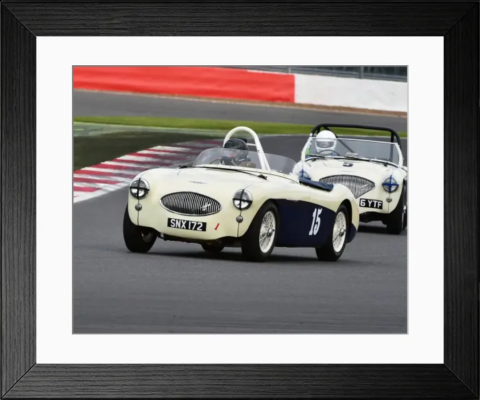 Framed Print : CM9 6236 Paul Griffin, Austin Healey 100S Framed Print : CM9 6236 Paul Griffin, Austin Healey 100S