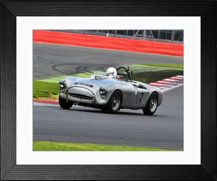 Framed Print : CM9 6240 Andy Shepherd, AC Ace Bristol, 611 BVT