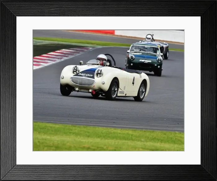 Framed Print : CM9 6242 Allan Cameron, Austin Healey Sprite Mk1 Framed Print : CM9 6242 Allan Cameron, Austin Healey Sprite Mk1