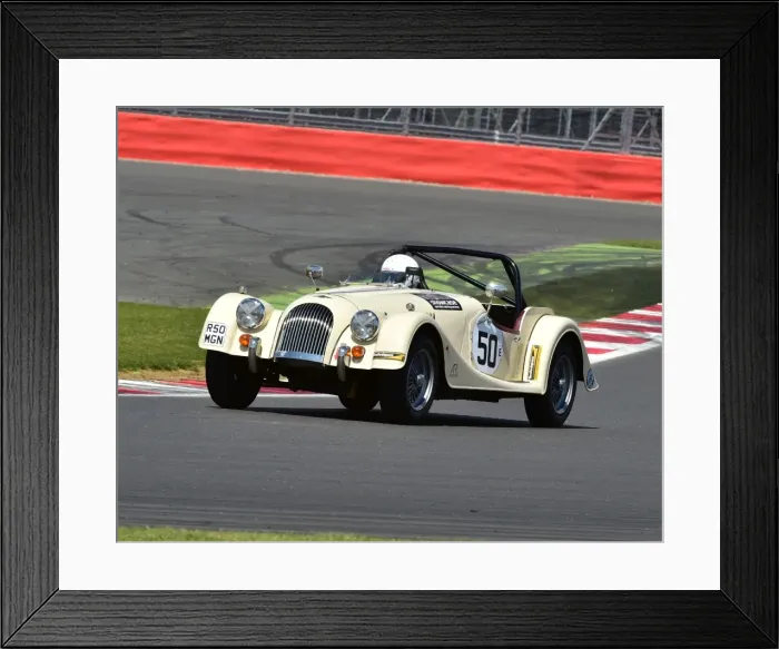 Framed Print : CM9 6459 Michele Bailey, Morgan Plus 4 Framed Print : CM9 6459 Michele Bailey, Morgan Plus 4