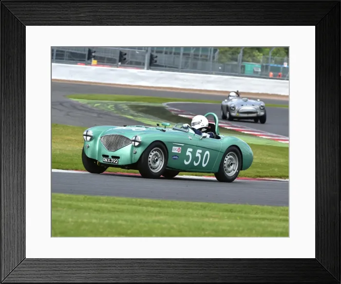 Framed Print : CM9 6635 Martyn Corfield, Austin Healey 100-4 Framed Print : CM9 6635 Martyn Corfield, Austin Healey 100-4