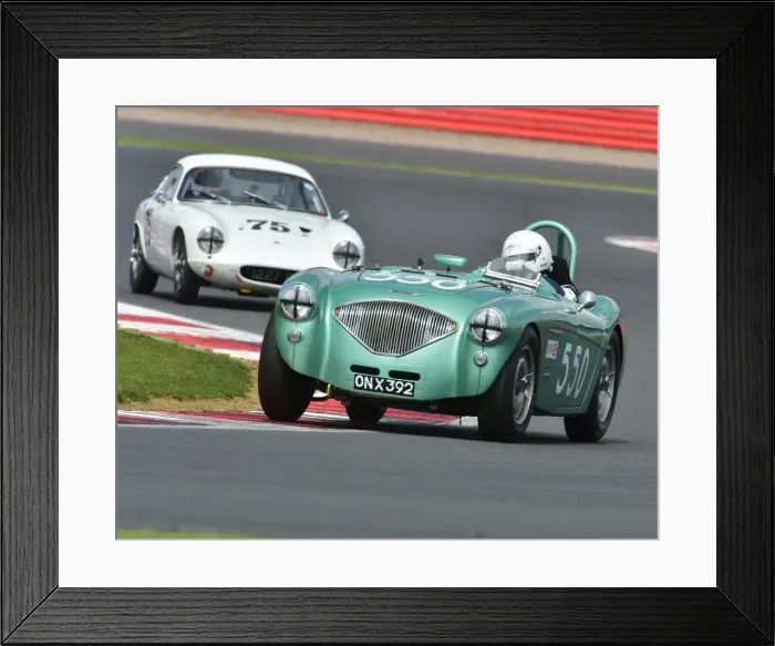 Framed Print : CM9 6654 Martyn Corfield, Austin Healey 100-4 Framed Print : CM9 6654 Martyn Corfield, Austin Healey 100-4