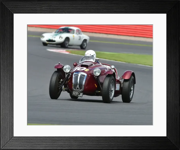 Framed Print : CM9 6658 John Ure, Frazer Nash Le Mans replica Framed Print : CM9 6658 John Ure, Frazer Nash Le Mans replica