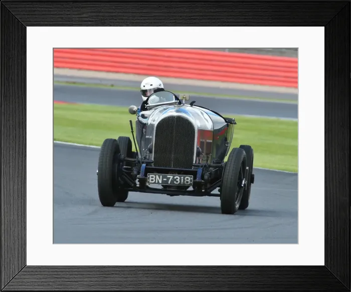 Framed Print : CM9 6752 Jock MacKinnon, Bentley 3 litre Framed Print : CM9 6752 Jock MacKinnon, Bentley 3 litre