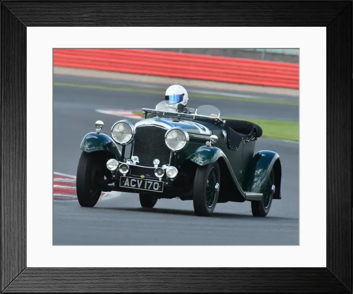 Framed Print : CM17 7033 David Graus, Frazer Nash Targa Florio Framed Print : CM17 7033 David Graus, Frazer Nash Targa Florio