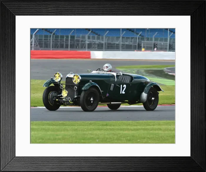 Framed Print : CM9 6775 Alan Brown, Lagonda LG45 Framed Print : CM9 6775 Alan Brown, Lagonda LG45