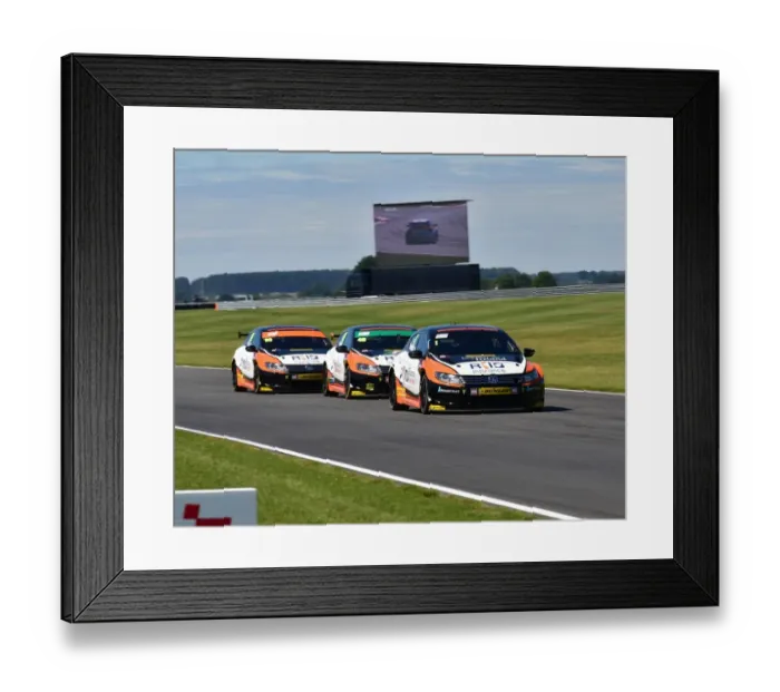 Framed Print : CM9 7618 Colin Turkington, Aron Smith, Jason Plato, Volkswagen CC Framed Print : CM9 7618 Colin Turkington, Aron Smith, Jason Plato, Volkswagen CC