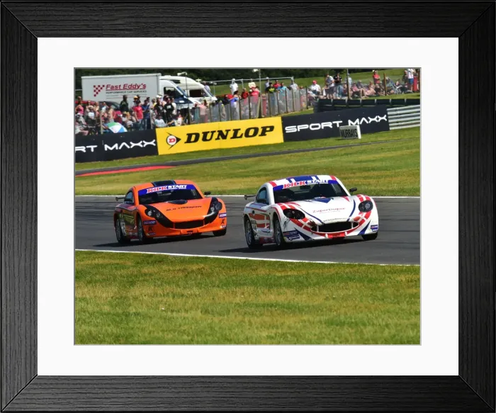 Framed Print : CM9 7862 Patrik Matthiesen HHC Motorsport, Connor Grady, TCR