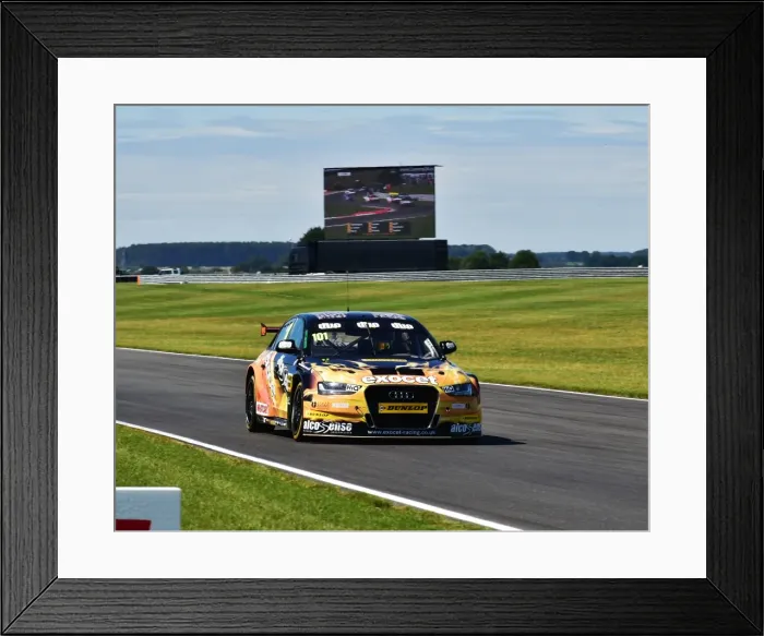 Framed Print : CM9 7633 Rob Austin, Audi A4