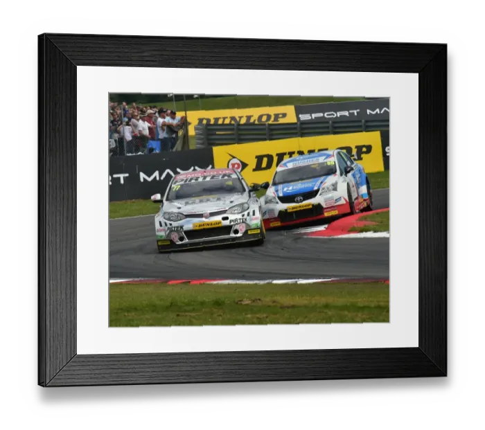 Framed Print : CM9 8013 Andrew Jordan, MG 6GT, Tom Ingram, Toyota Avensis Framed Print : CM9 8013 Andrew Jordan, MG 6GT, Tom Ingram, Toyota Avensis