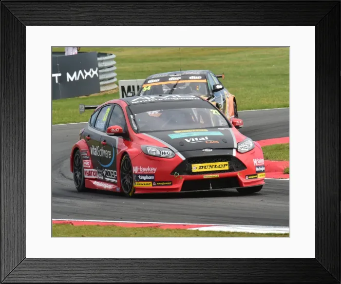 Framed Print : CM9 8070 Mike Bushell, Ford Focus Framed Print : CM9 8070 Mike Bushell, Ford Focus