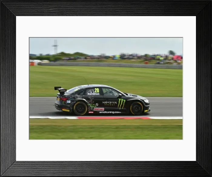 Framed Print : CM9 8115 Nic Hamilton, Audi S3 Framed Print : CM9 8115 Nic Hamilton, Audi S3
